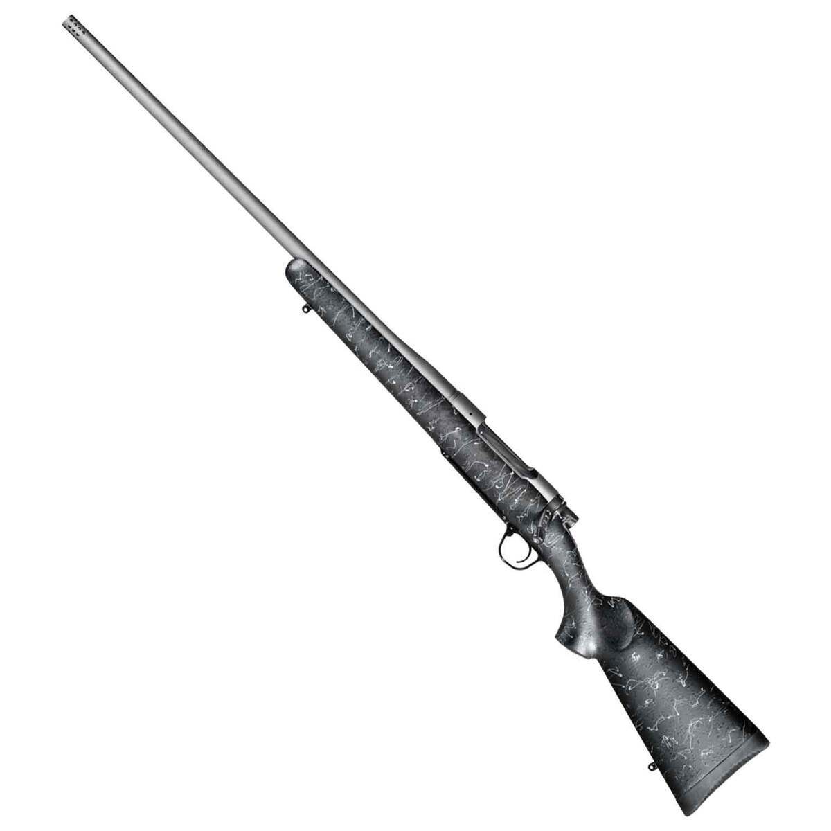 Christensen Arms Mesa Tungsten Gray Cerakote Left Hand Bolt Action Rifle - 7mm Remington Magnum - 24in