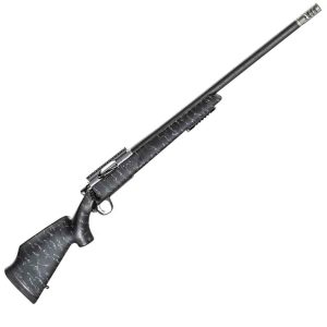 Christensen Arms Traverse Black w/ Gray Webbing Bolt Action Rifle - 375 H&H Magnum - 22in