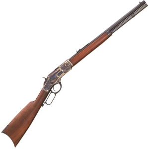 Cimarron 1873 Short Blued/Walnut Lever Action Rifle - 45 (Long) Colt - 20in - Cimarron - Tennessee Guns Inc
