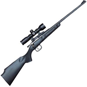 Crickett Compact Blued Bolt Action Rifle - 22 Long Rifle - 16.12in