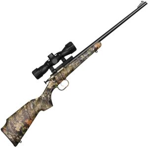Crickett Mossy Oak Break-Up With Scope Package Single Shot Rifle - 22 Long Rifle