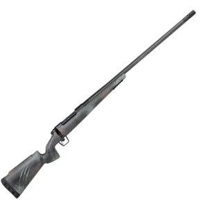 Fierce Carbon Rival Forest Green Carbon Fiber Sock Black Cerakote Bolt Action Rifle - 28 Nosler