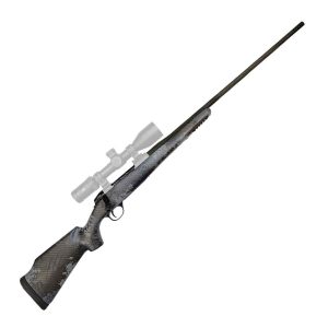 Fierce Firearms Twisted Rage Black Cerakote Bolt Action Rifle - 280 Ackley Improved - 24in - Fierce Firearms - Tennessee Guns Inc