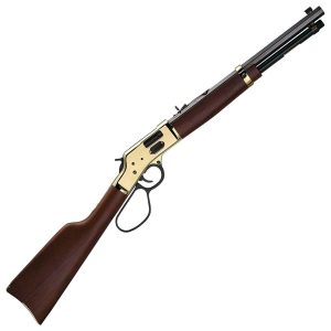 Henry Big Boy Brass Side Gate Polished Hardened Brass Lever Action Rifle - 45 (Long) Colt - 20in - Henry - Tennessee Guns Inc