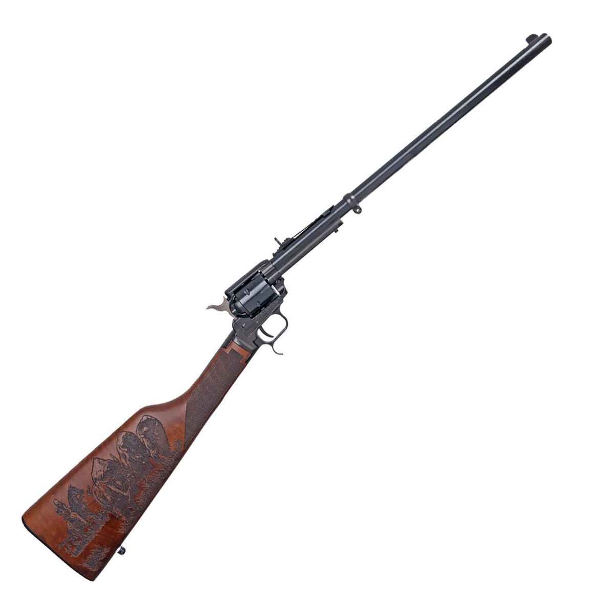 Heritage Rough Rider Rancher Black Revolver Rifle - 22 Long Rifle - 16.13in