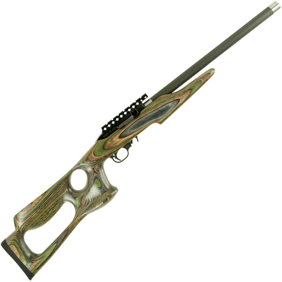 Magnum Research MagnumLite Barracuda Forest Camo Semi Automatic Rifle - 22 Long Rifle