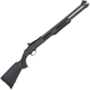 Mossberg 590 9-Shot Ghost Ring Sight Black 20ga 3in Pump Action Shotgun - 20in