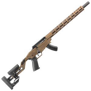 Ruger Precision Burnt Bronze Bolt Action Rifle - 17 HMR