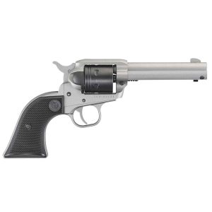Ruger Wrangler 22 Long Rifle 4.62in Silver Cerakote Revolver - 6 Rounds