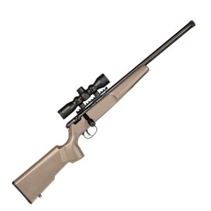 Savage Rascal Target XP Black/Flat Dark Earth Bolt Action Rifle - 22 Long Rifle - 16in - New Arrivals - Tennessee Guns Inc