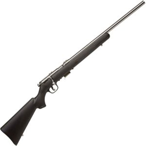 Savage 93R17 FVSS Satin Stainless/ Black Bolt Action Rifle - 17 HMR - 21in - New Arrivals - Tennessee Guns Inc