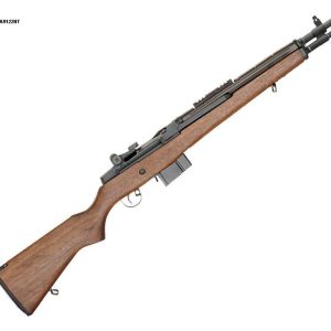 Springfield Armory M1A Scout Squad 7.62mm NATO 18in Walnut/Parkerized Black Semi Automatic Modern Sporting Rifle - 10+1 Rounds