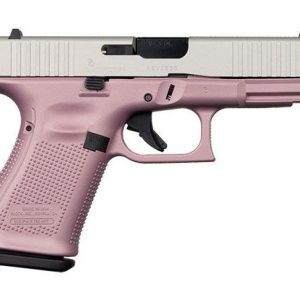 Glock 19 Gen 5 Pink Champagne Shimmering Aluminum 9mm 4.02″Barrel 15+1 ACG-57024